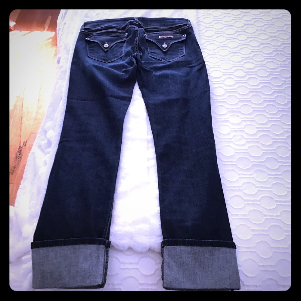 Hudson jeans-Ginny crop straight w/cuff